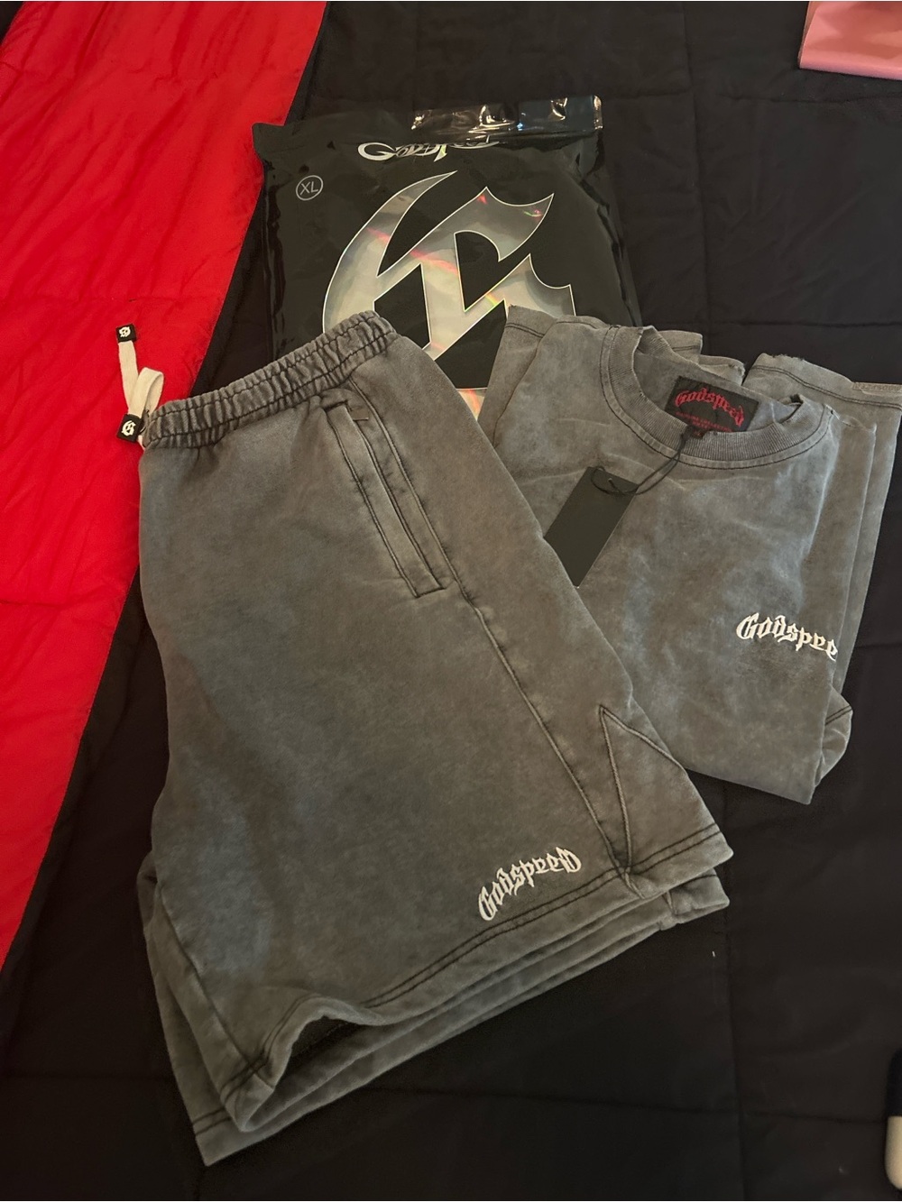New Godspeed short & Tee set